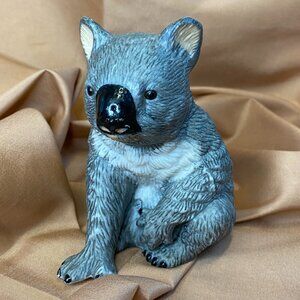 Vintage Royal Heritage Bisque Porcelain Koala Bear Figurine